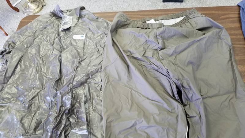 lot 1213 image: Rain Jacket and Pants