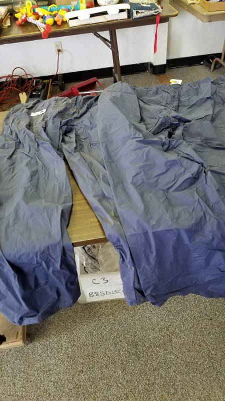 lot 1214 image: 2 Sets of Rain Pants - Bass Pro Brand