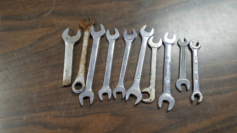 lot 1231 image: Lot of Wrenches