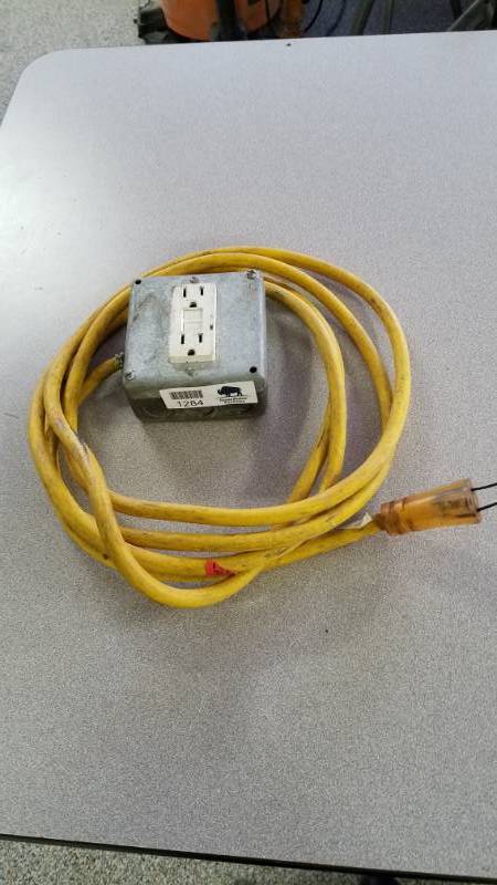 lot 1284 image: Extension Cord with Duplex Outlet