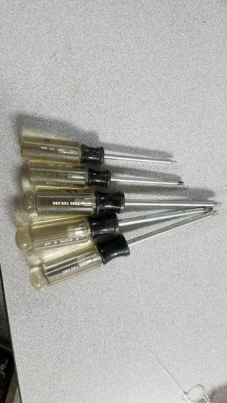 lot 1315 image: Craftsman Torx Screwdriver Set