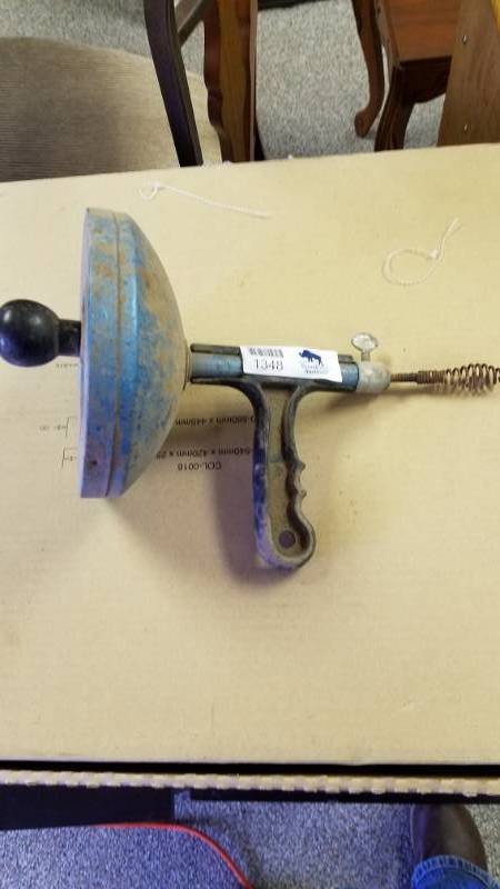 lot 1348 image: Drain Auger